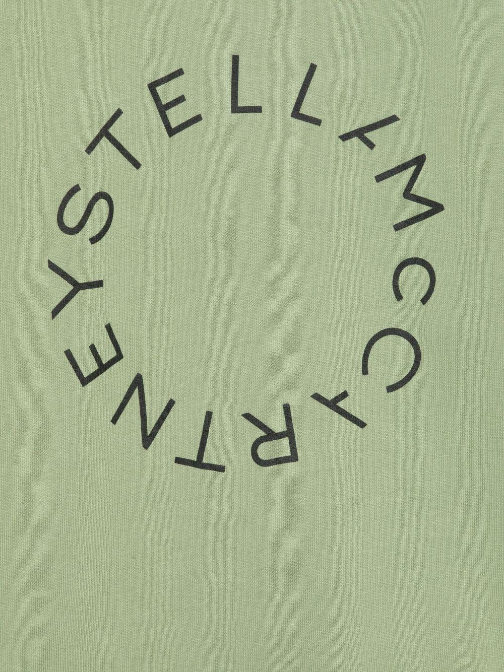 Felpa verde per bambino TX4R90Z0453 727 Stella McCartney Kids 