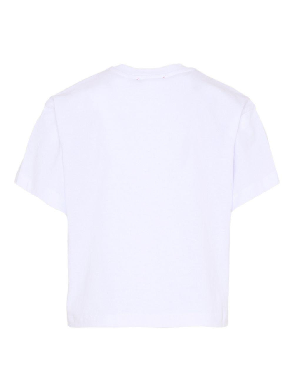 T-shirt bianca per bambina MX0289MX057 MX100 Max&co Kids 