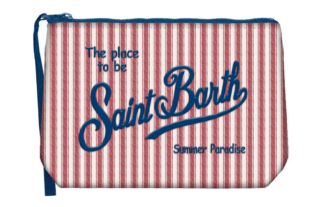 Pochette rosso/beige per bambina ALI0046 00564L MC2 Saint Barth Kids 