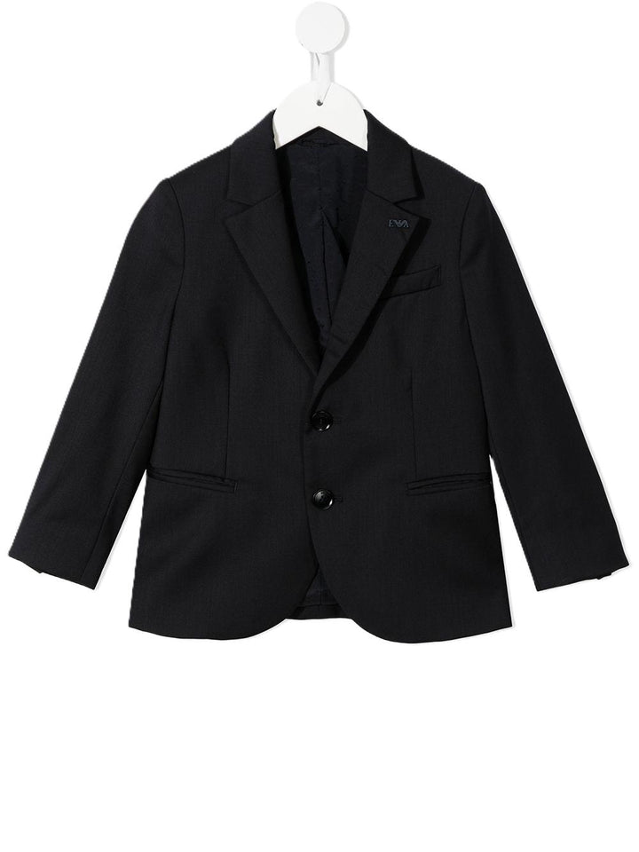 Completo elegante blu per bambino 8N4V024N5IZ 0958 Emporio Armani Kids 