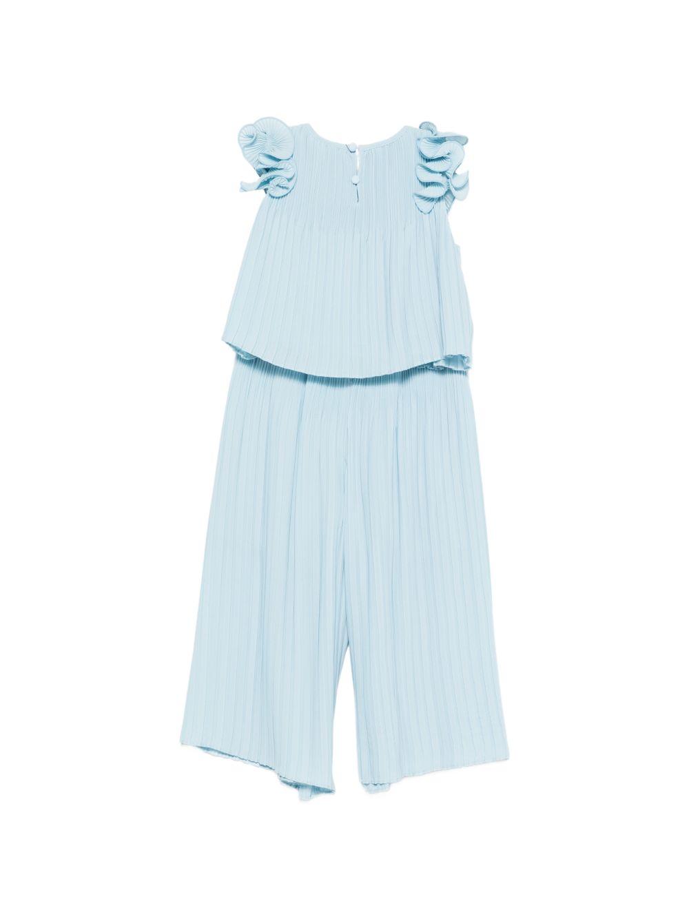 Completo azzurro cielo per bambina 5285 034 Abel & Lula 