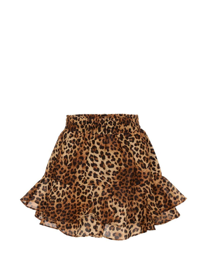 Gonna animal print per bambina EIV002 00168L MC2 Saint Barth Kids 