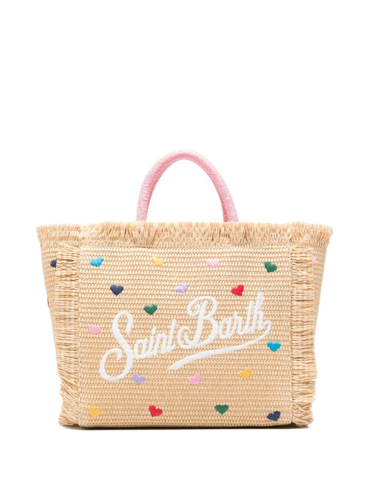 Borsa beige per bambina COL0017 00344L MC2 Saint Barth Kids 