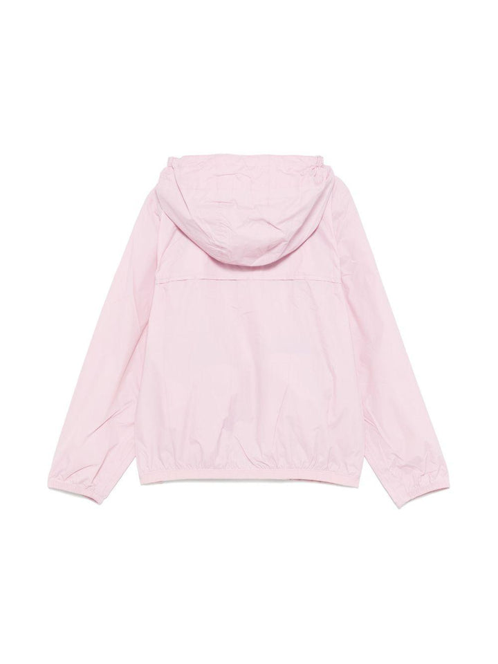Giubbotto rosa chiaro per bambina K61336W V18 K-Way Kids 