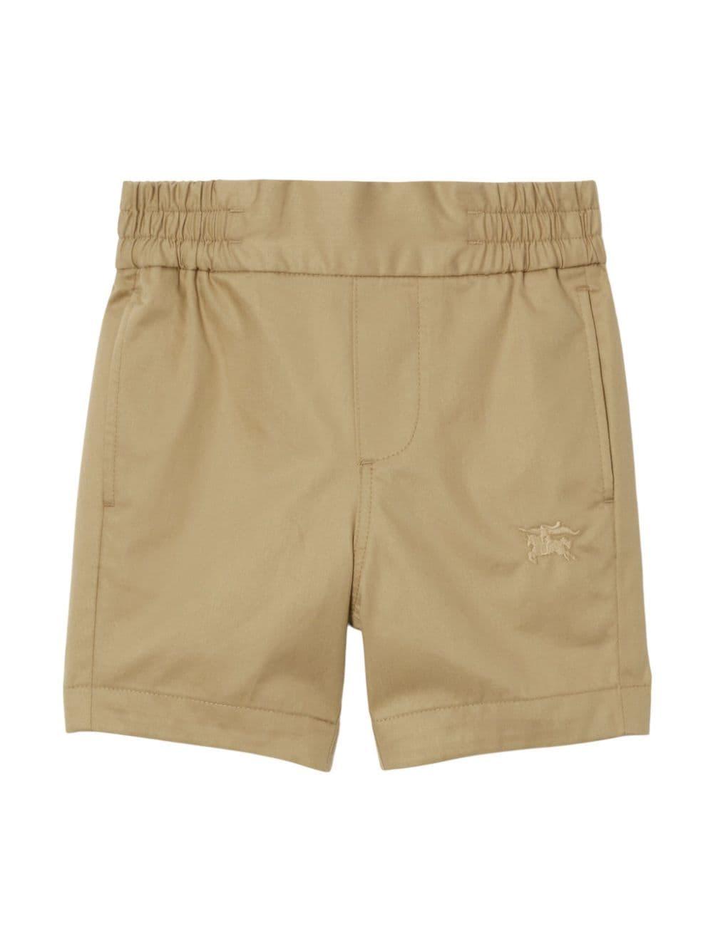 Bermuda beige per bambino con logo 8078257 A7026 Burberry Kids 