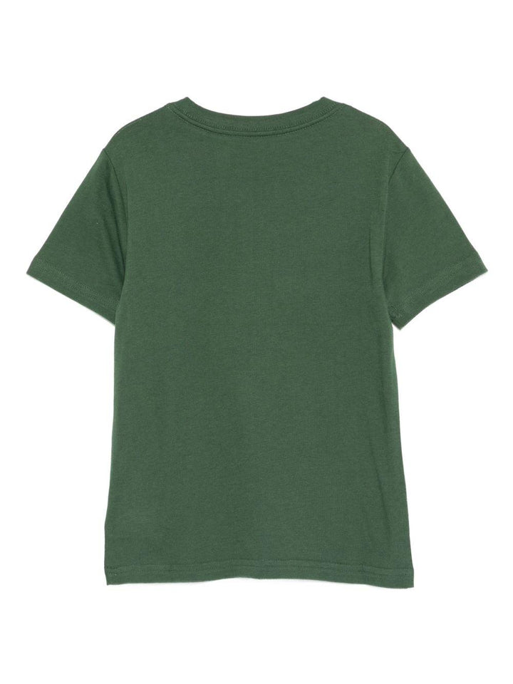 T-shirt verde per bambino 322981260 002 Ralph Lauren Kids 