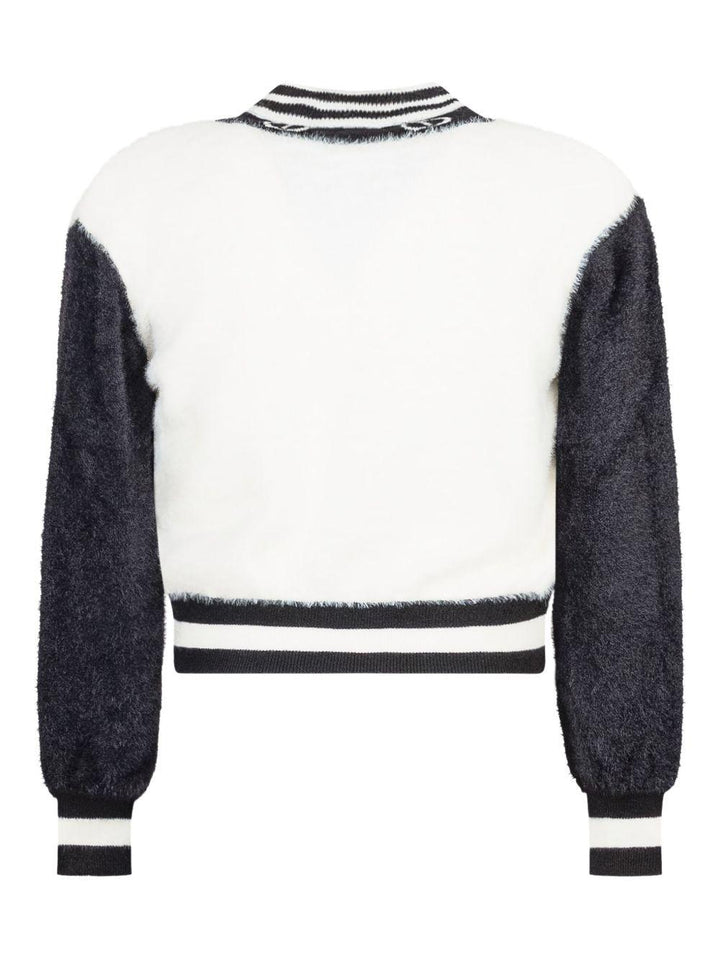 Giacca bianca/nera per bambina 252GB3020 02714 Twin Set 