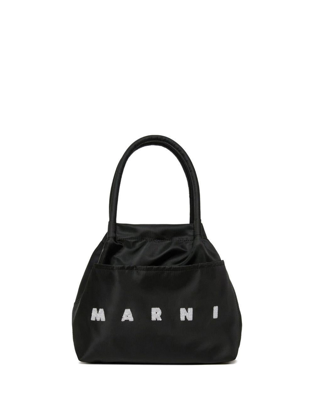 Borsa nera per bambina M01829M00WS 0M900 Marni Kids 