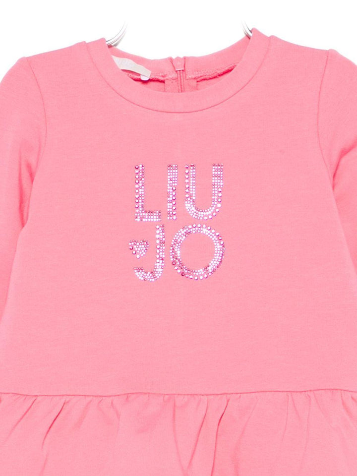 Abito rosa per neonata HF5036F0724 61723 Liu Jo 