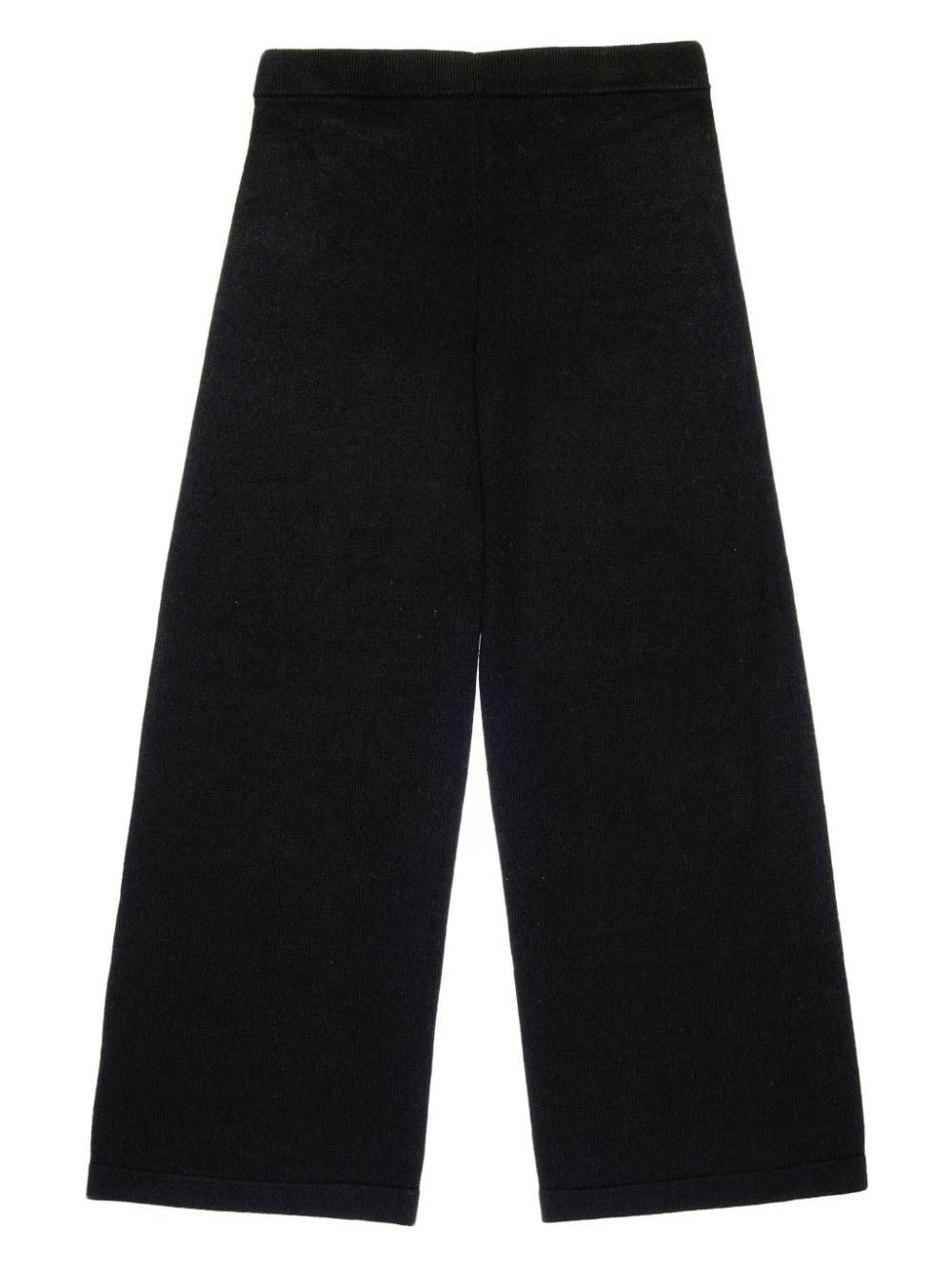 Black trousers for girls