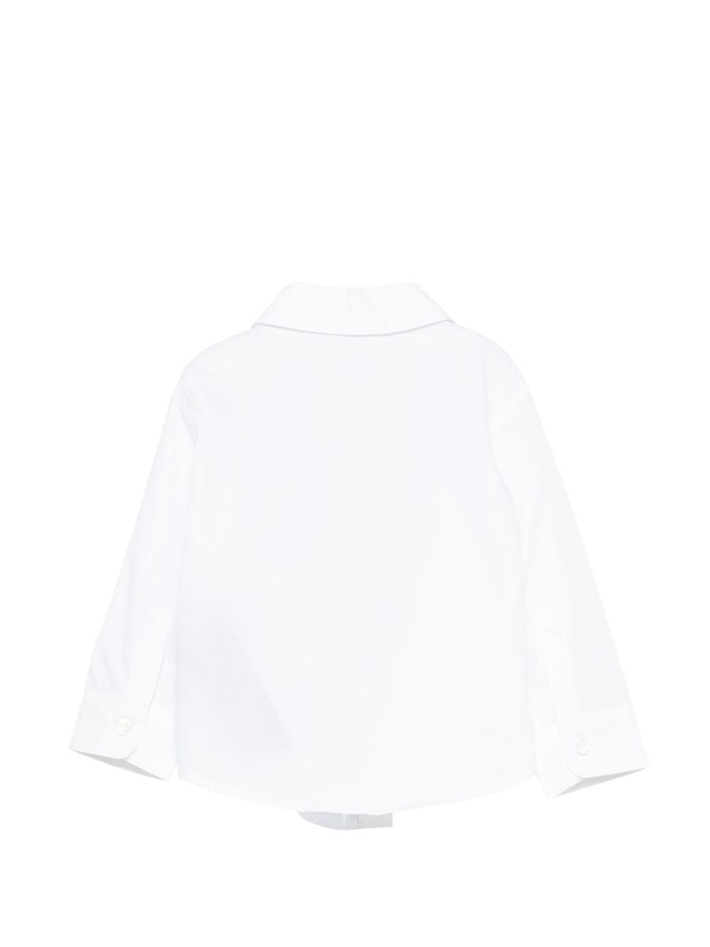 Camicia bianca per bambino BY5530P0562 100NE Balmain Kids 