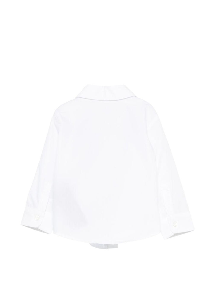 Camicia bianca per bambino BY5530P0562 100NE Balmain Kids 
