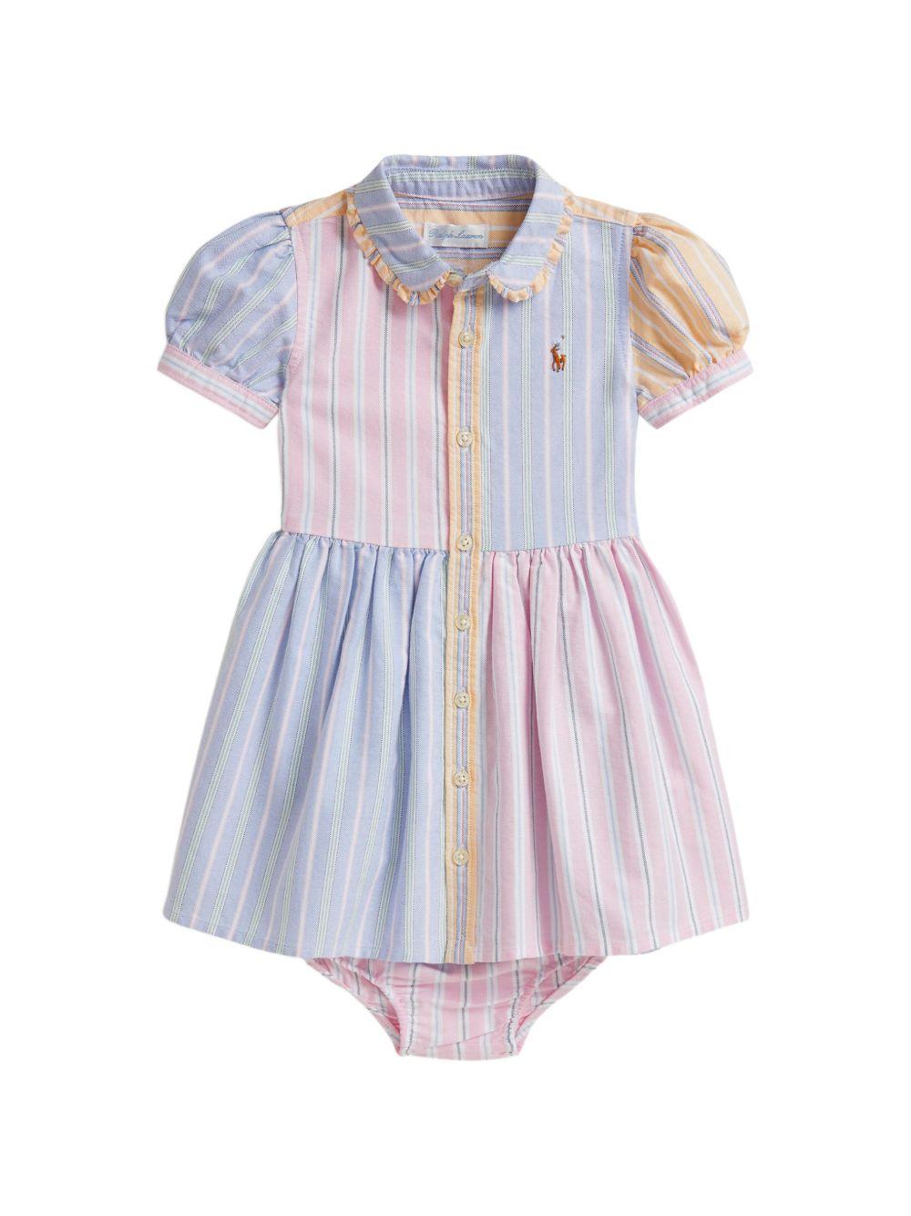 Abito multicolor per neonata 310A12861 001 Ralph Lauren Kids 