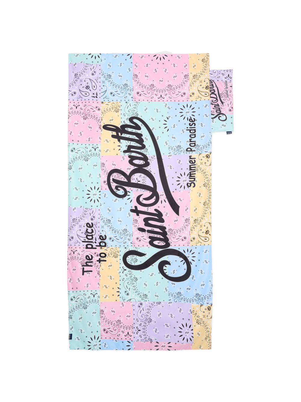 Asciugamano multicolor per bambina AID0001 03277L MC2 Saint Barth Kids 