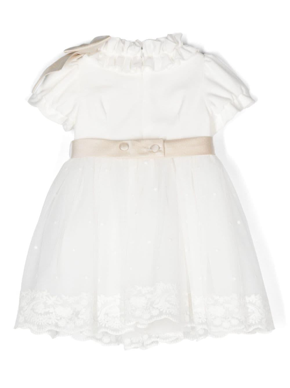 White dress for baby girl