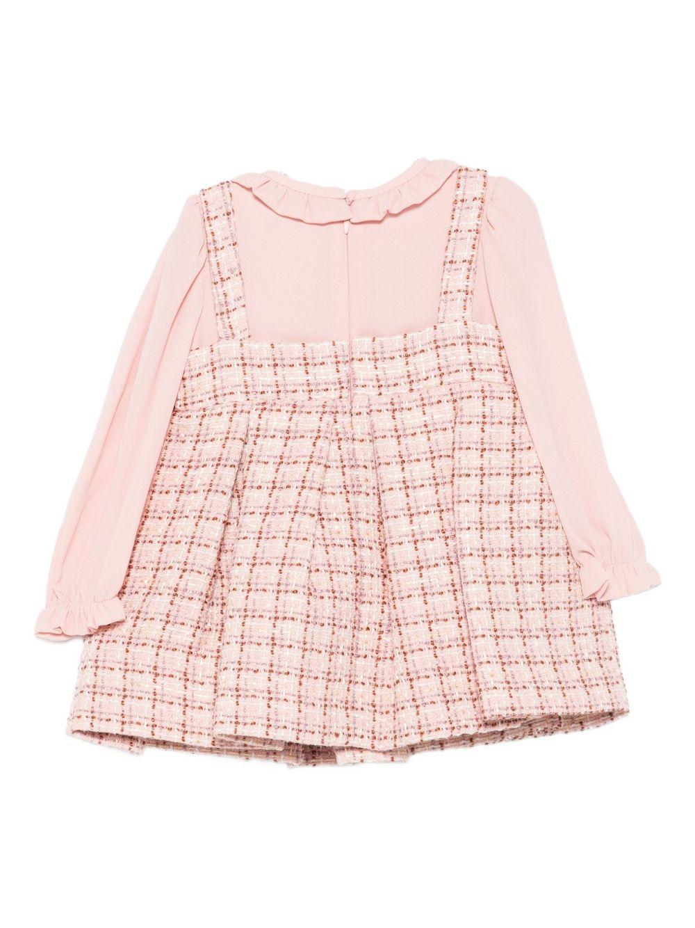 Abito rosa per neonata 5504 008 Abel & Lula 