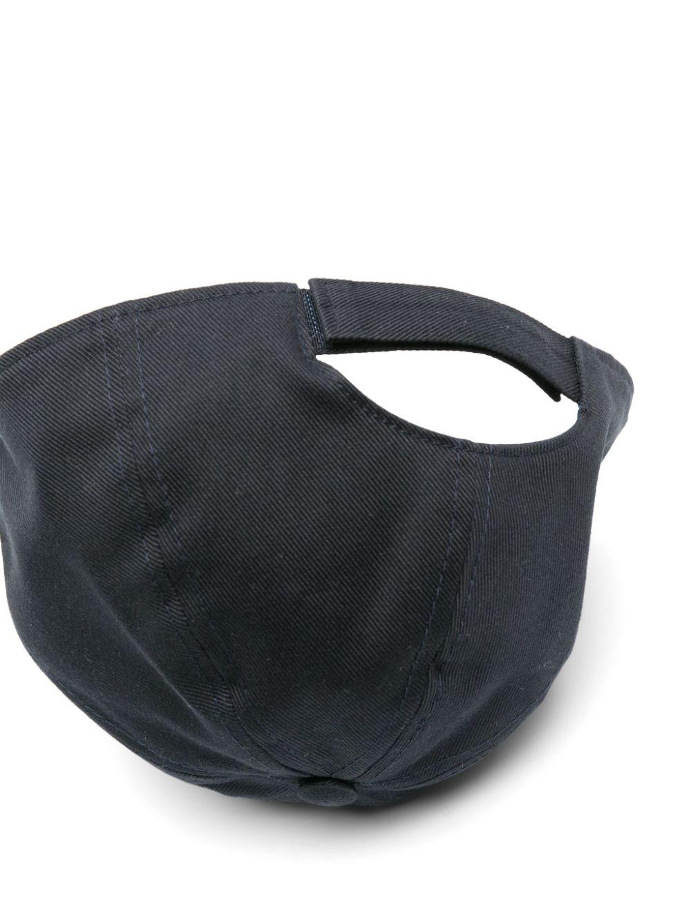 Cappello blu per bambini con logo LB4H80G7L1E B0665 Dolce & Gabbana Kids 