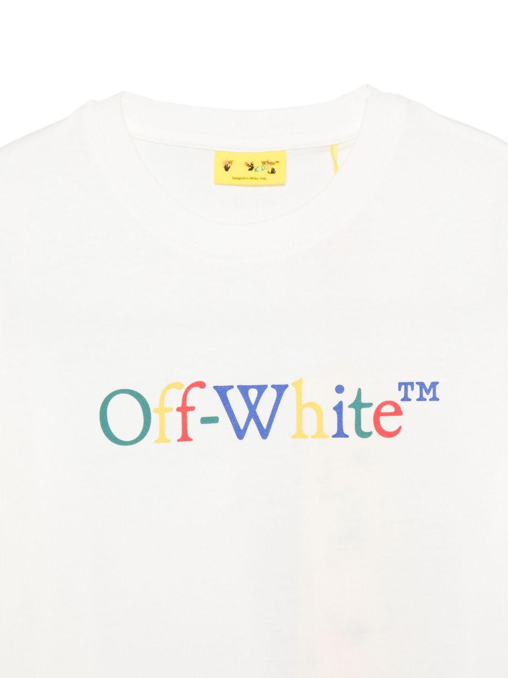 T-shirt bianco per bambino OBAA002F25JER00K 0184 Off White Kids 
