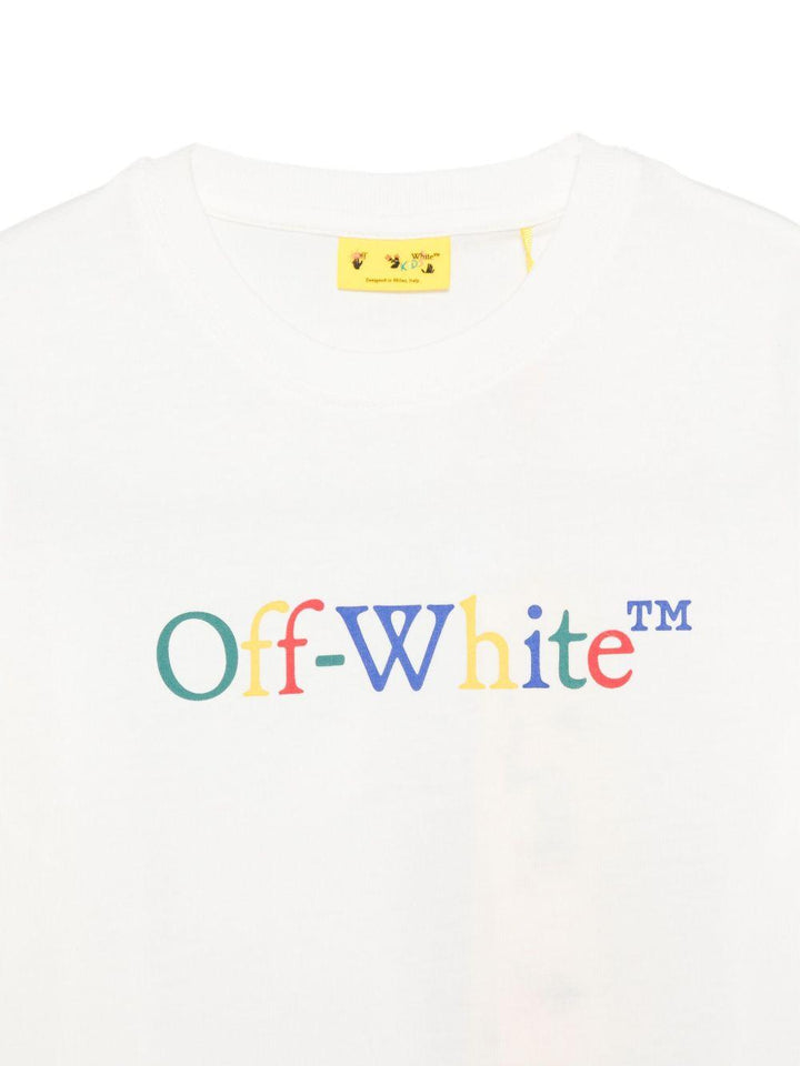 T-shirt bianco per bambino OBAA002F25JER00K 0184 Off White Kids 