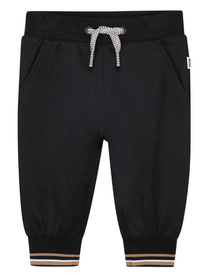 Completo sportivo nero per neonato J52480 09B Boss Kids 