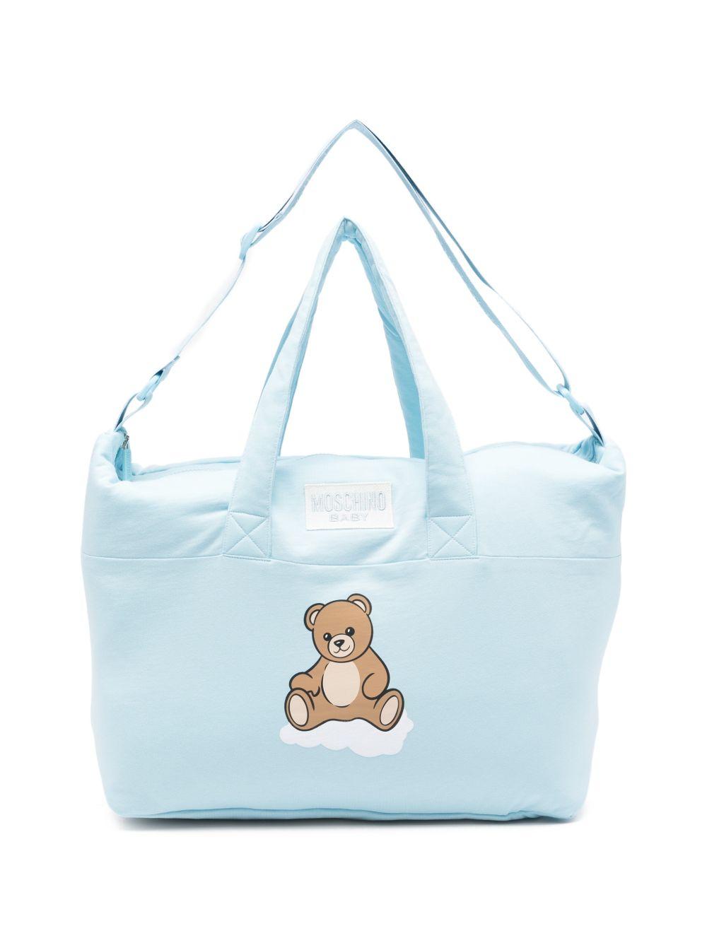 Borsa mamma blu cielo MUX05TLCA19 40304 Moschino Kids 