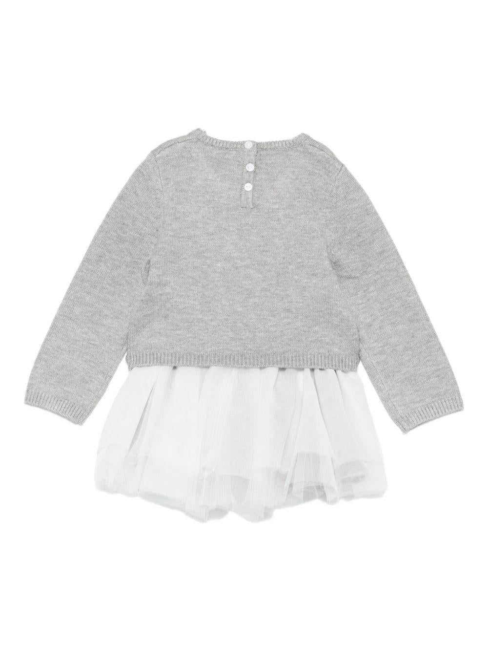 Completo grigio per neonata HF5012MA12P B3401 Liu Jo 