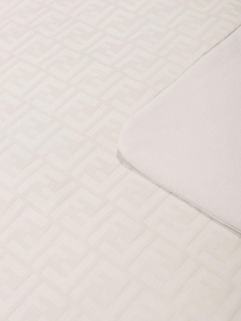 Coperta beige sabbia per neonato BUJ296AS64 F19J5 Fendi Kids 