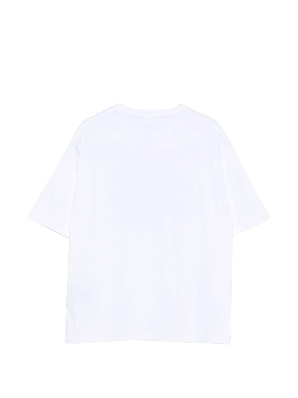 T-shirt bianca per bambino 855551XJHO7 9056 Gucci Kids 