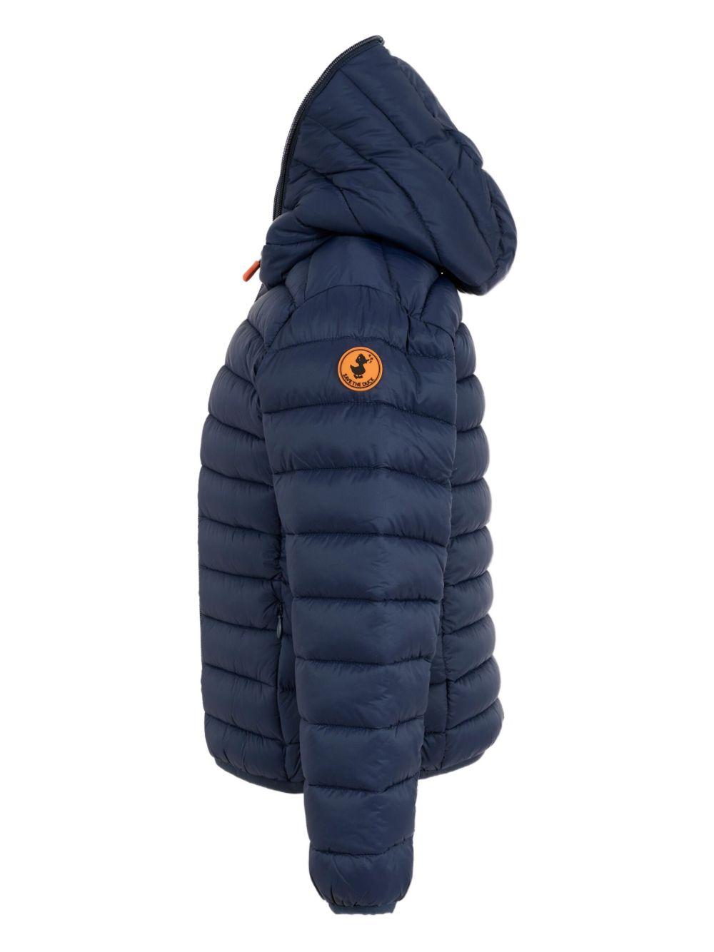 Giubbotto blu navy per bambino J30650BGIGA21 90000 Save The Duck Kids 