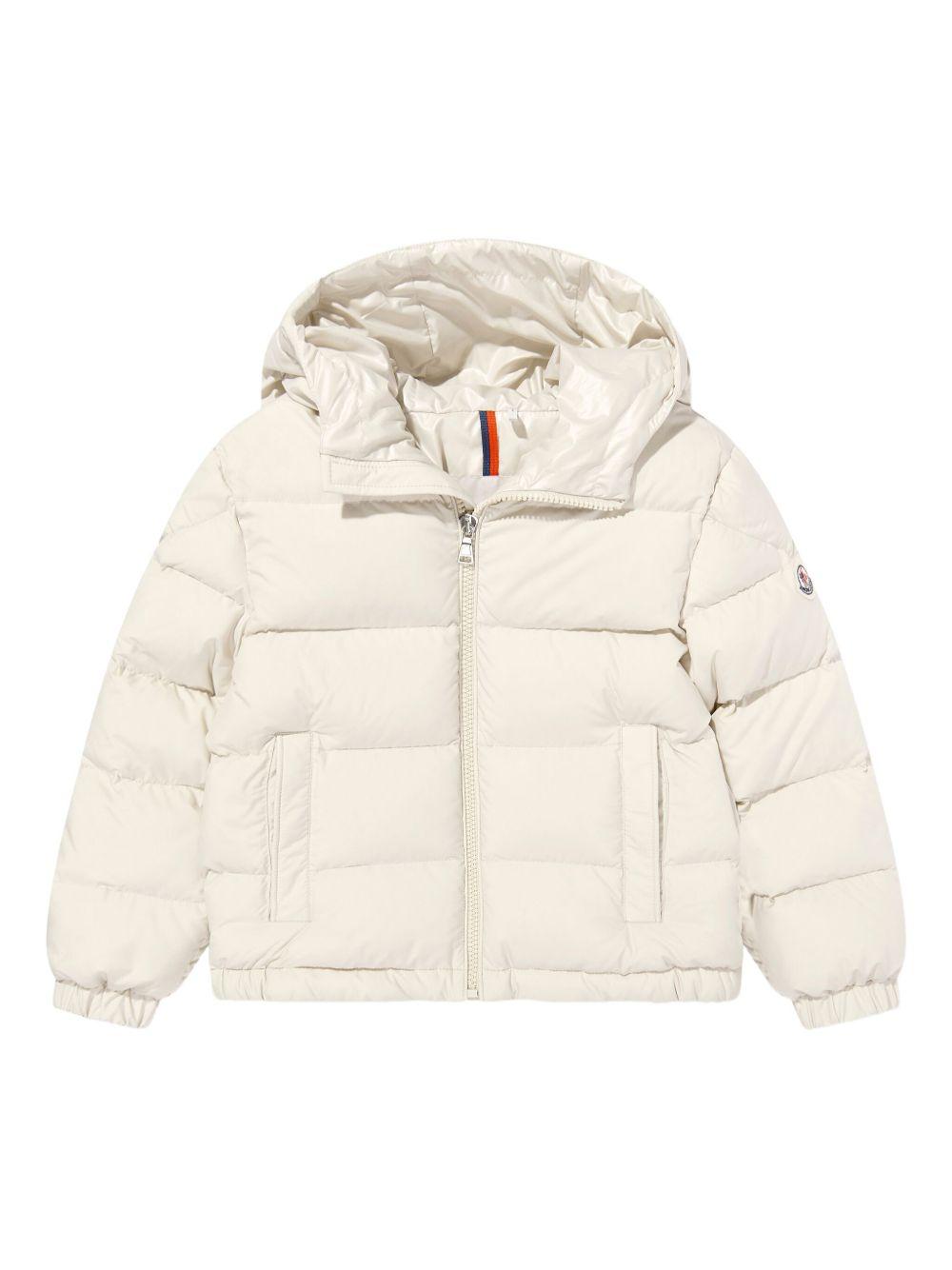 Giubbotto bianco per bambino 9541A00101597YW 20F Moncler Kids 