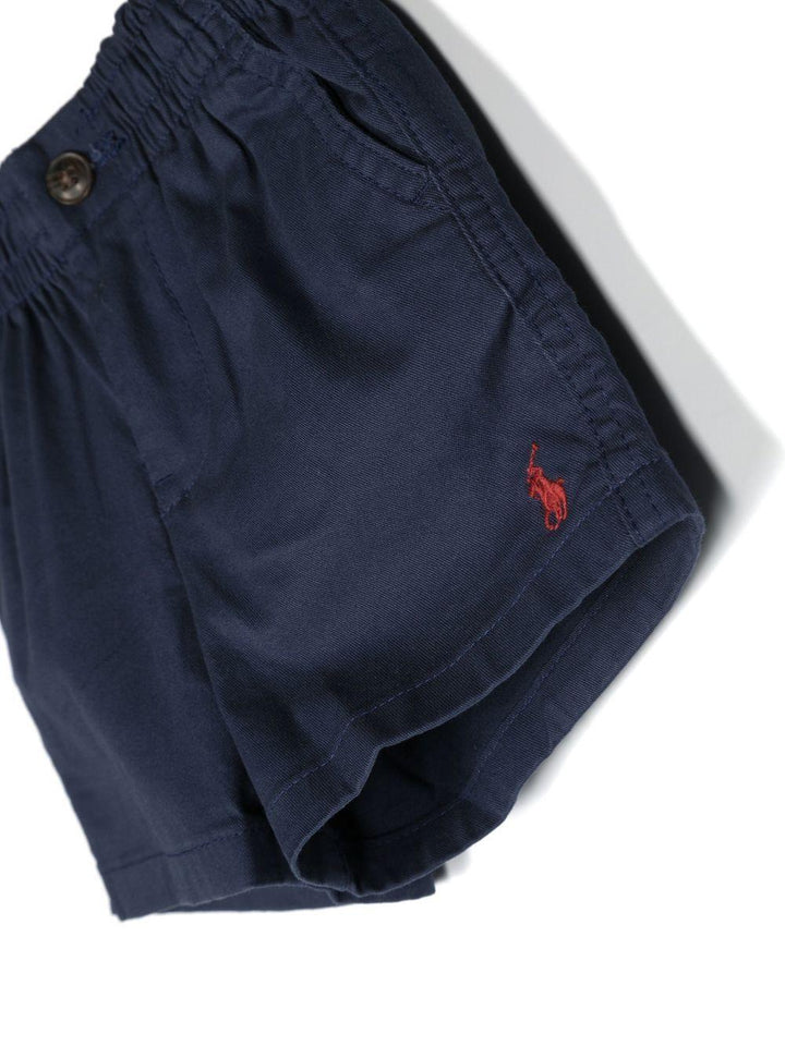 Bermuda blu navy per bambino 320855350 011 Ralph Lauren Kids 