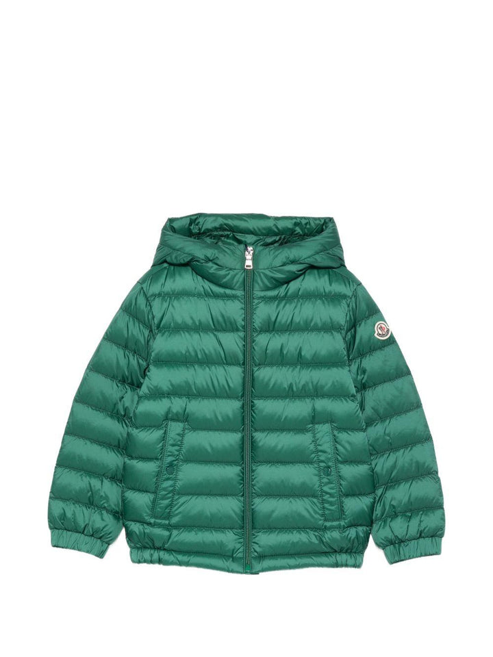 Giubbotto verde per bambino 9541A00002597YF 84L Moncler Kids 