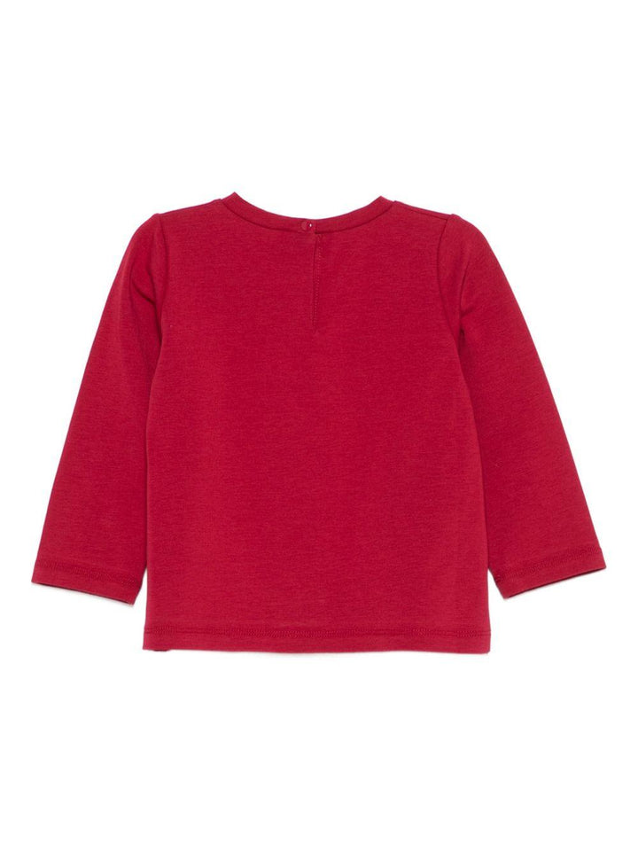 T-shirt rosso per neonato HF5078J0088 91656 Liu Jo 
