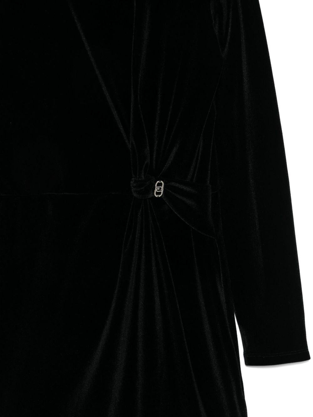 Abito nero per bambina GF5091J4787 22222 Liu Jo 