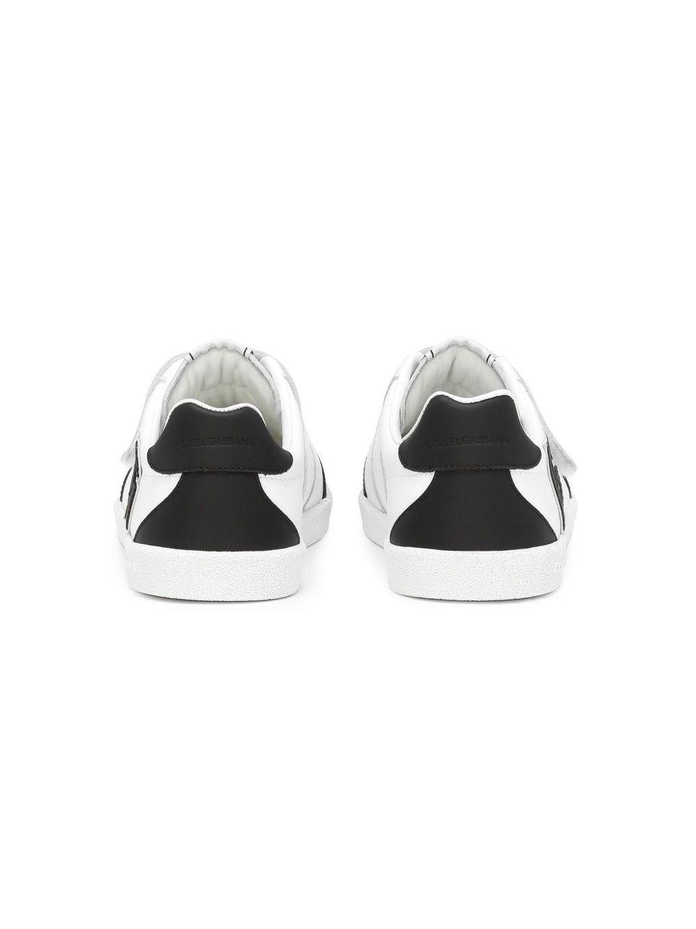 Sneakers bianca/nera per bambino