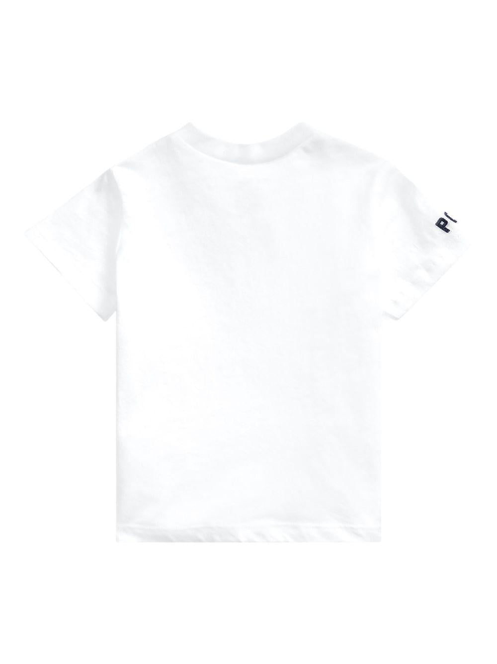 T-shirt bianca per neonato 320844731 001 Ralph Lauren Kids 