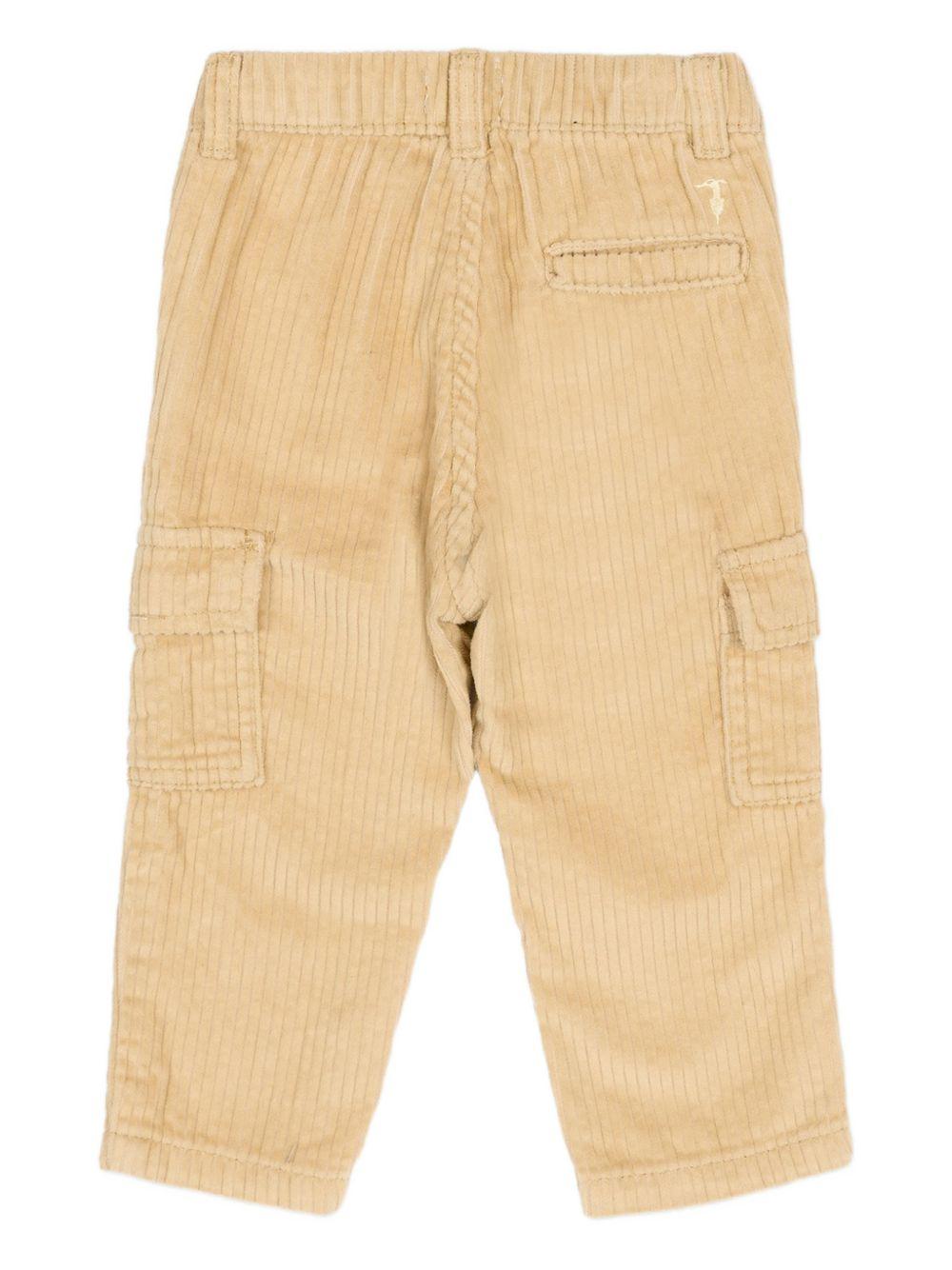 Pantalone beige per neonato TIA25111PA IRI Trussardi Kids 
