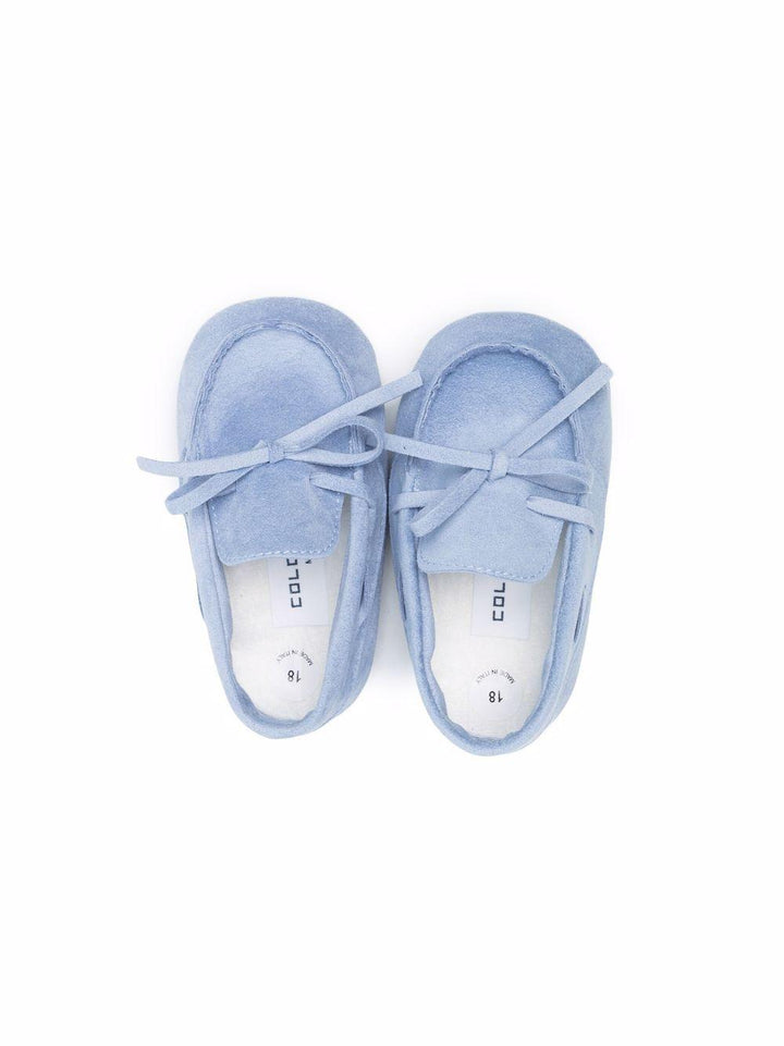 Mocasini celeste per neonato MN9557241667 53 Colorichiari Kids 