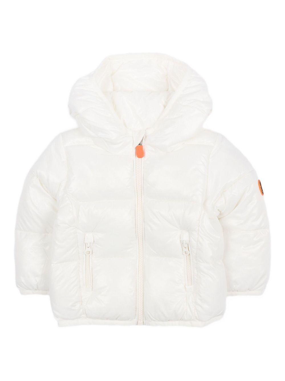 Giubbotto bianco per neonato I30004XLOVE21 00002 Save The Duck Kids 