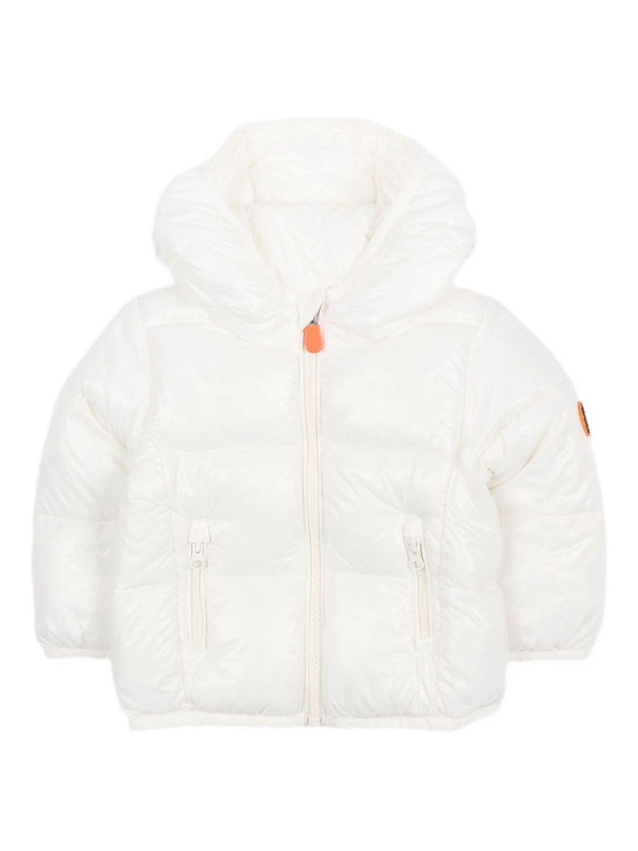Giubbotto bianco per neonato I30004XLOVE21 00002 Save The Duck Kids 