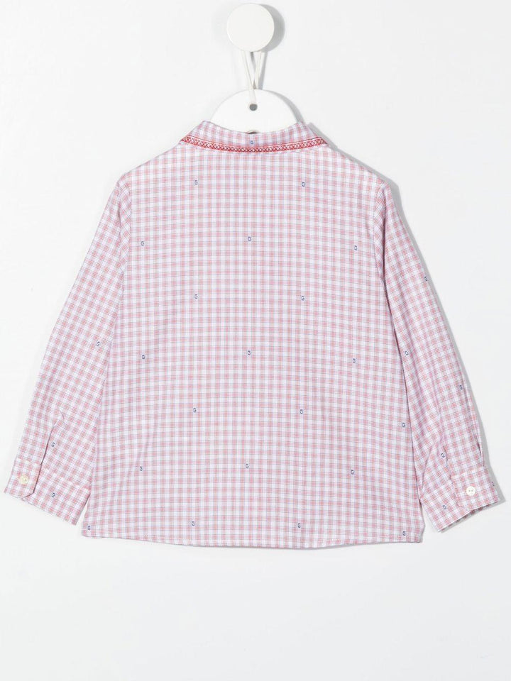 Camicia beige per neonata