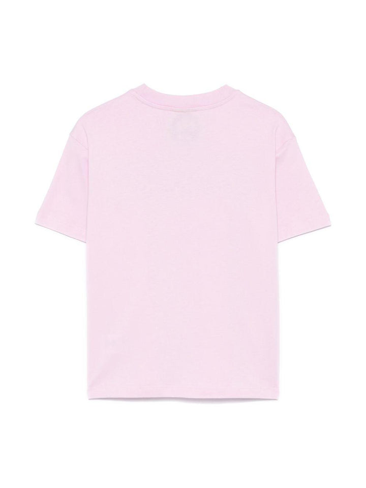 T-shirt rosa per bambino con logo