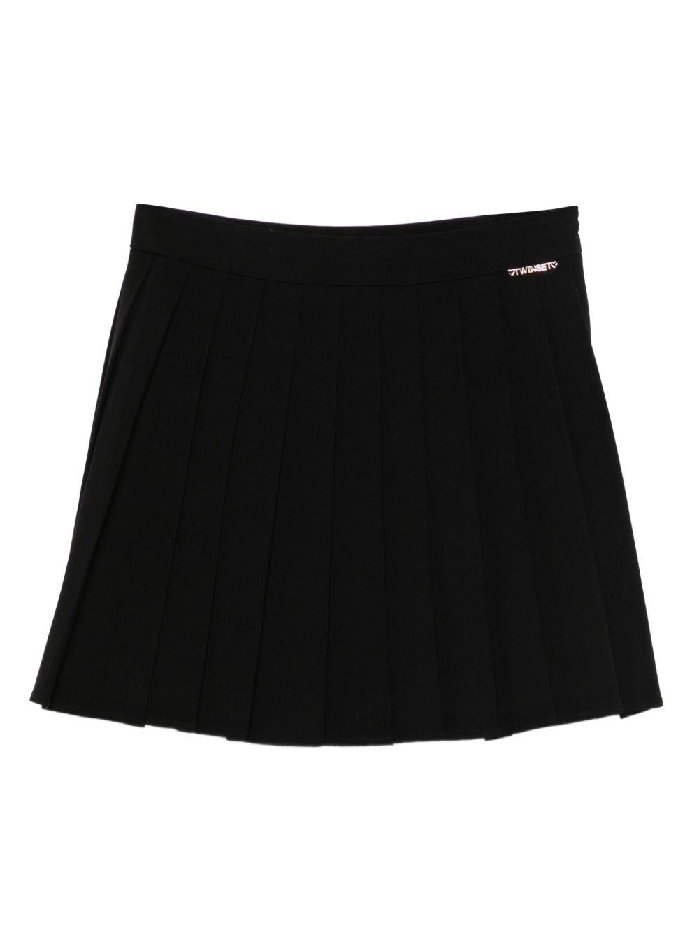Gonna nera per bambina 252GJ2271 00006 Twin Set 