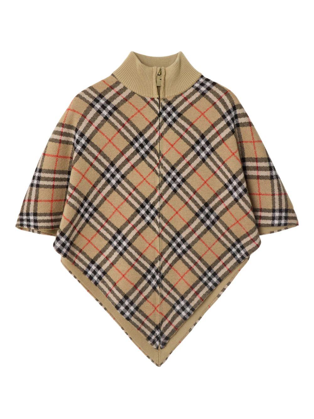 Mantella beige per bambina 8105823 B9368 Burberry Kids 
