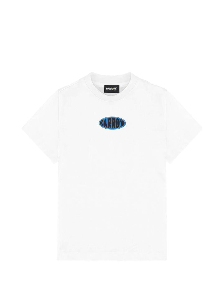 T-shirt bianco per bambino S6BKJUTH074 002 Barrow Kids 