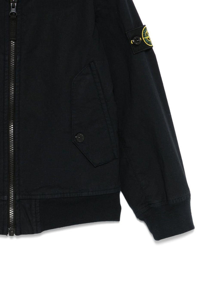 Giubbotto blu notte per bambino 64100004S0001 V0020 Stone Island Kids 