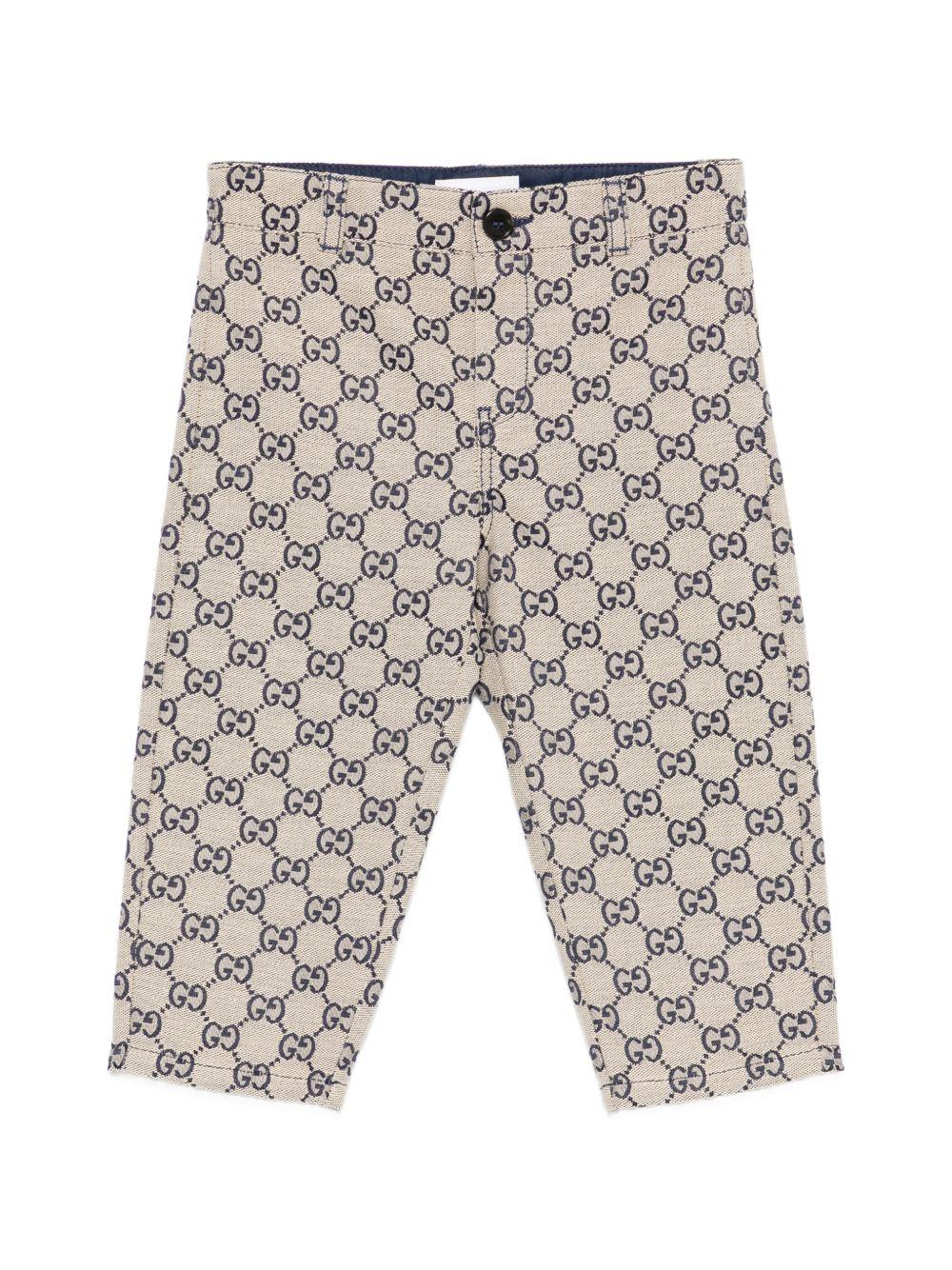 Pantalone beige per neonato 791202XWA8X 9118 Gucci Kids 