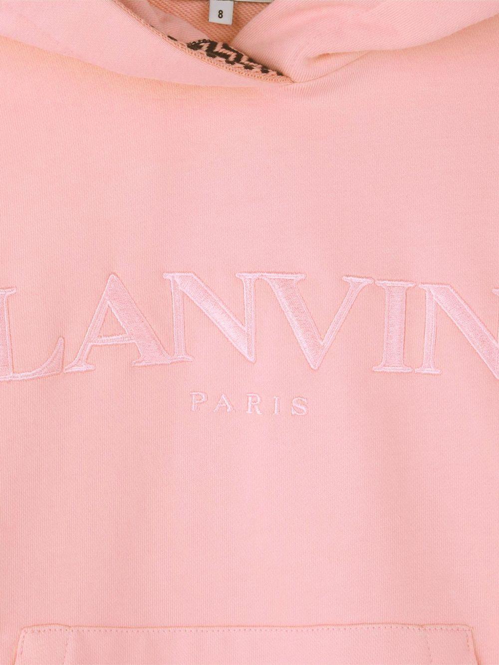 Felpa rosa per bambina N30260 48N Lanvin Enfant 