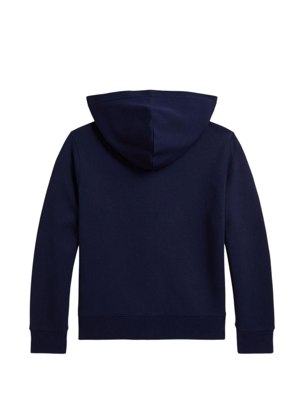 Felpa blu navy per bambino 323A95762 006 Ralph Lauren Kids 