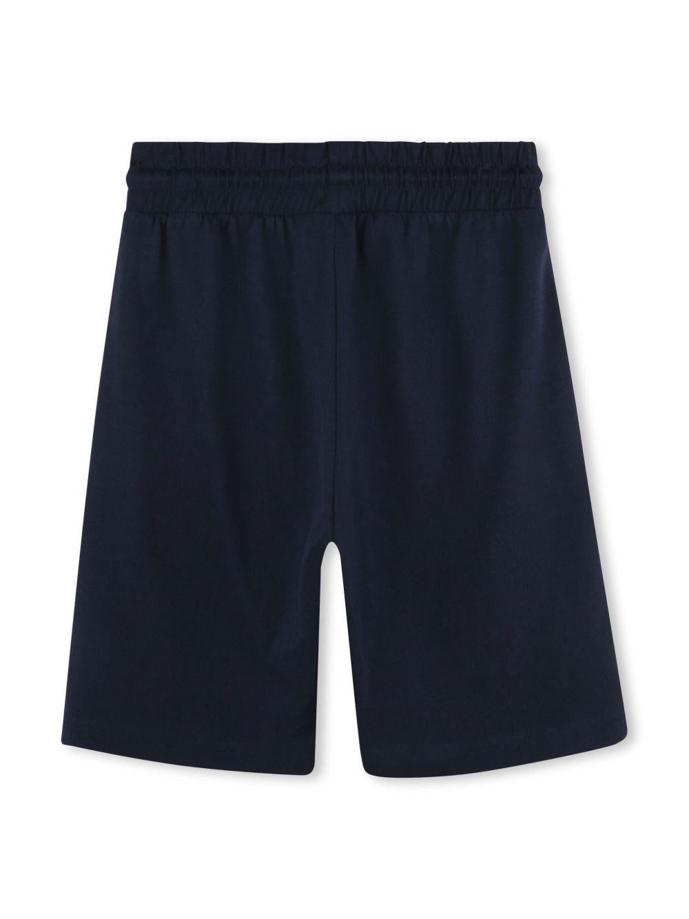 Completo blu navy/bianco per bambino
